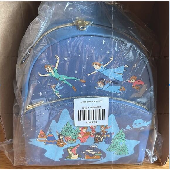 Loungefly Disney Peter Pan Neverland Mini Backpack main image 8